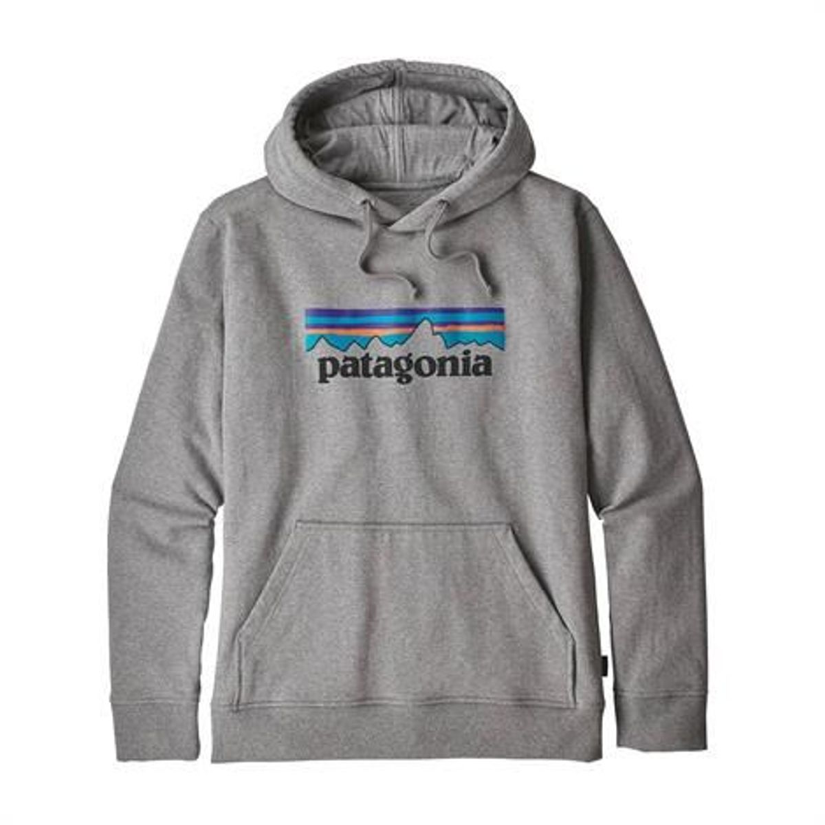 Patagonia Mens P-6 Logo Uprisal Hoody, Gravel Heather