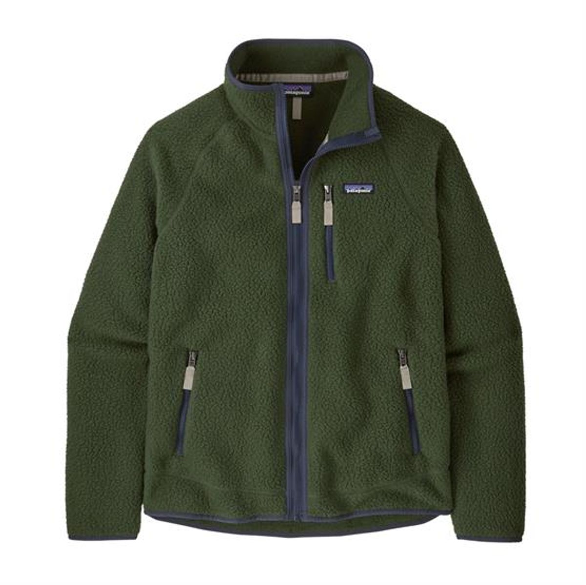 Patagonia Mens Retro Pile Jacket, Torrey Pine Green