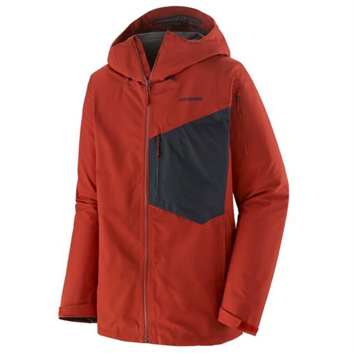 Patagonia Mens Snowdrifter Jacket, Hot Ember