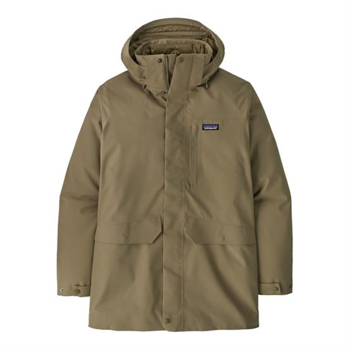 Patagonia Mens Tres 3-in-1 Parka, Sage Khaki