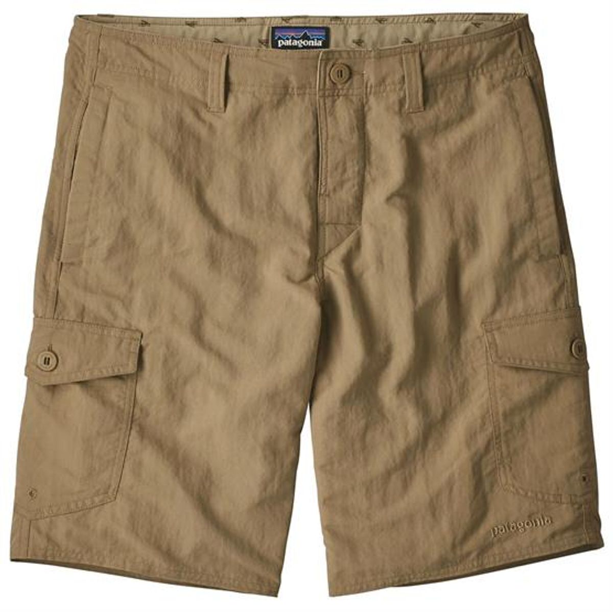 Patagonia Mens Wavefarer Cargo Shorts, Mojave Khaki