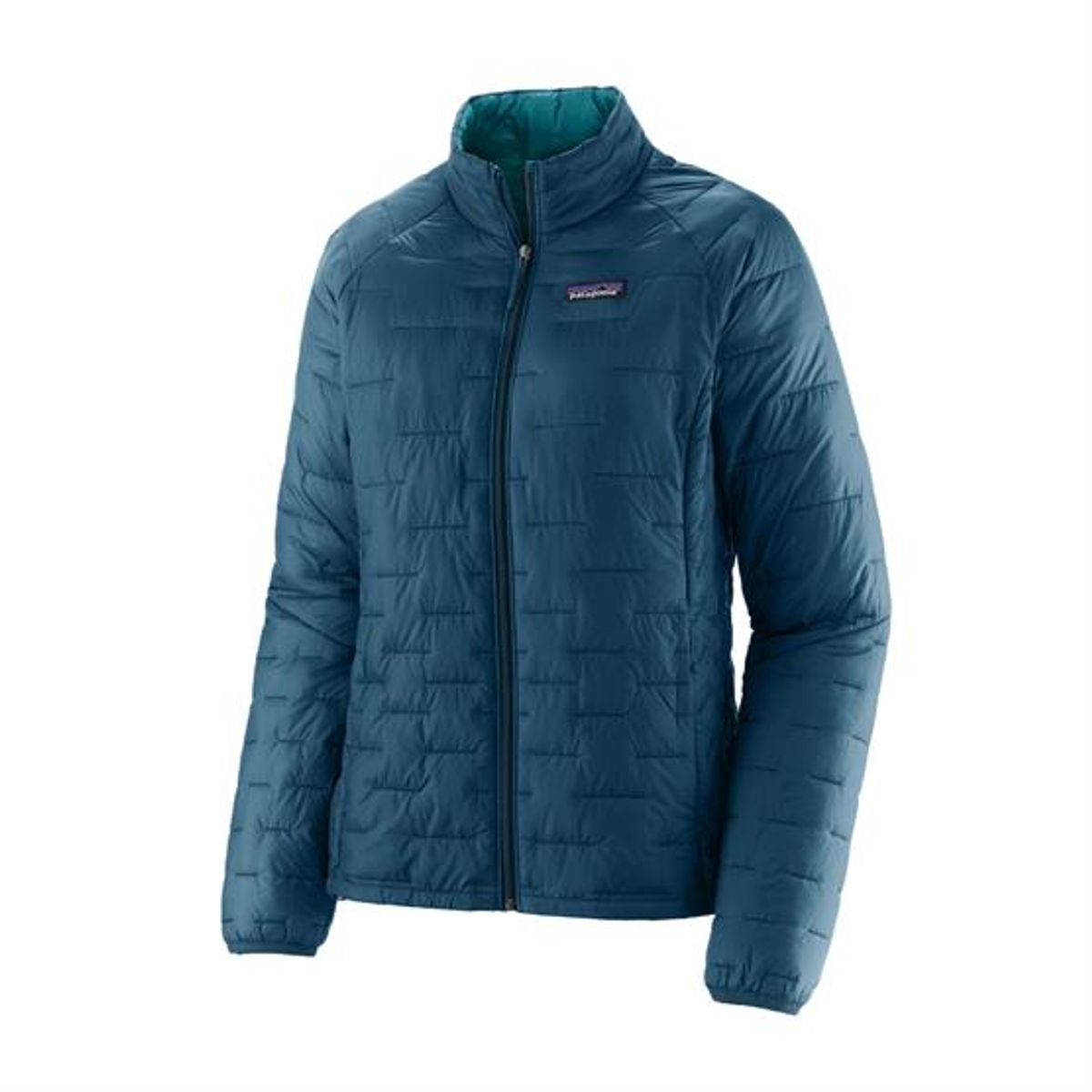 Patagonia Womens Micro Puff Jacket, Lagom Blue