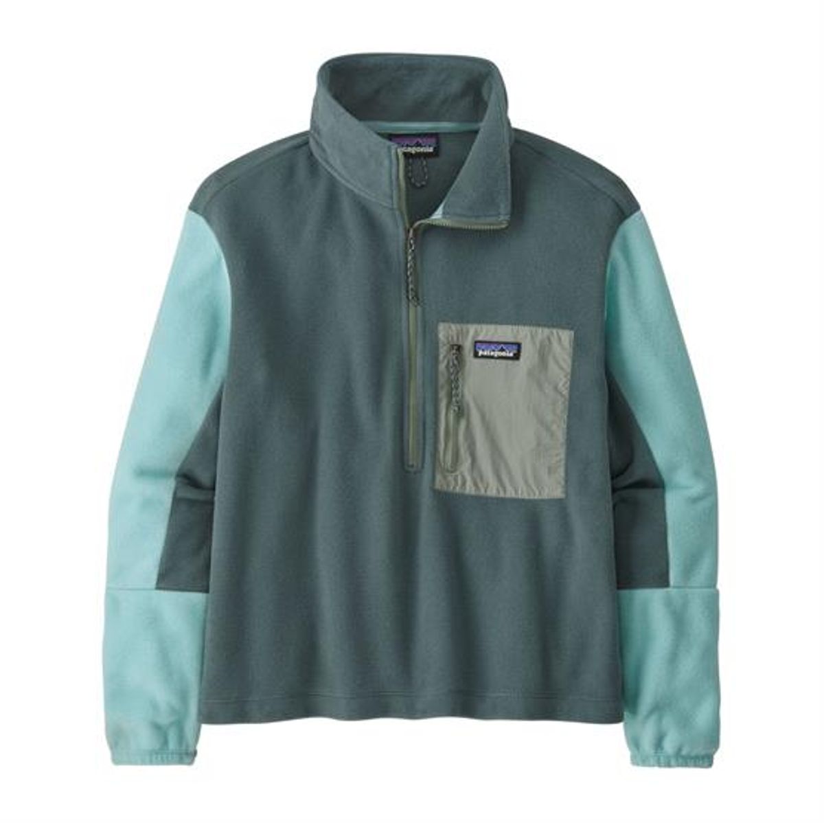 Patagonia Womens Microdini 1/2 Zip P/O, Nouveau Green