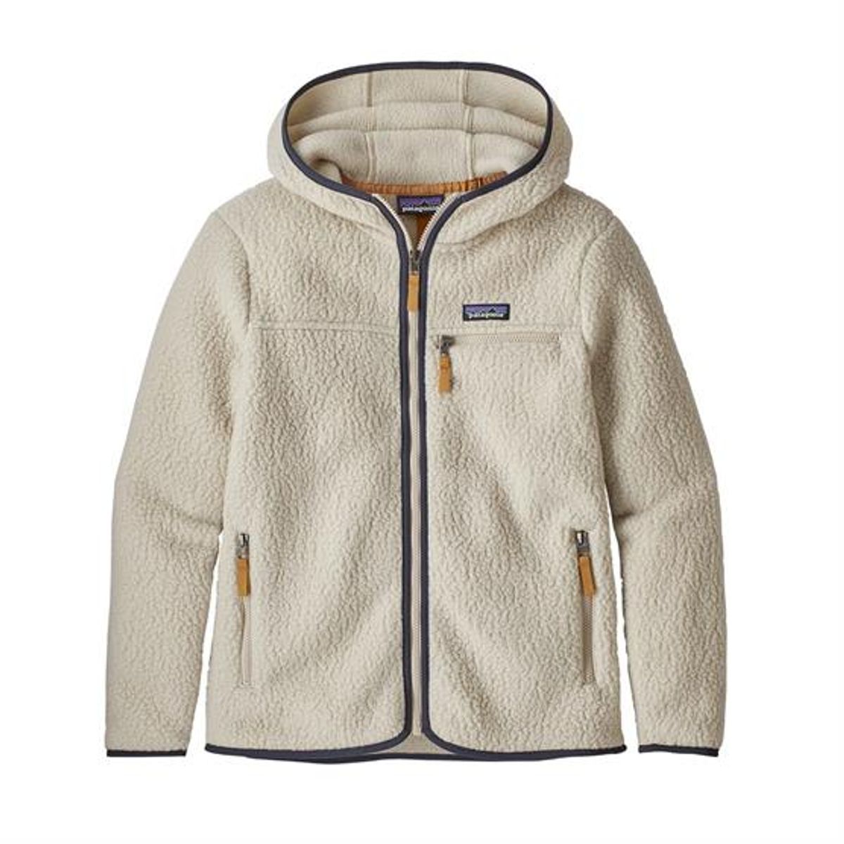 Patagonia Womens Retro Pile Hoody, Pelican