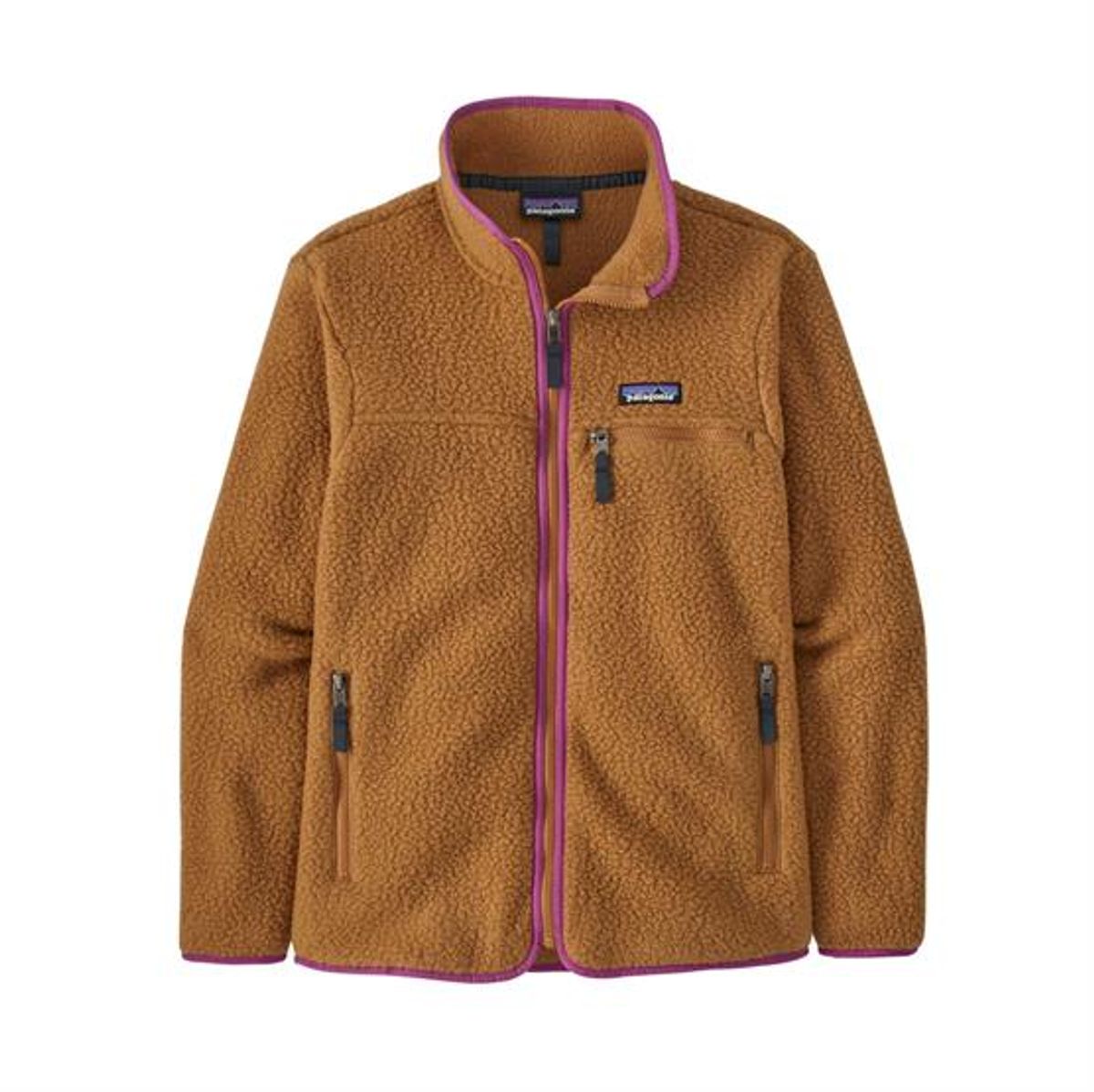 Patagonia Womens Retro Pile Jacket, Nest Brown