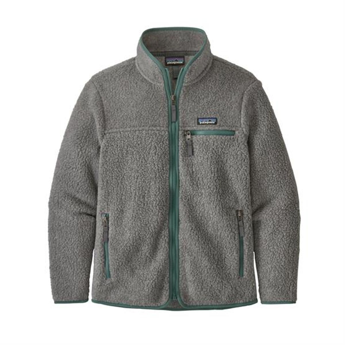 Patagonia Womens Retro Pile Jacket, Salt Grey