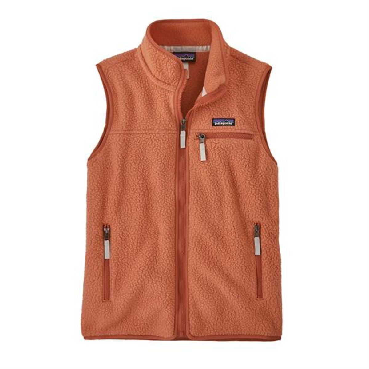 Patagonia Womens Retro Pile Vest, Sienna Clay