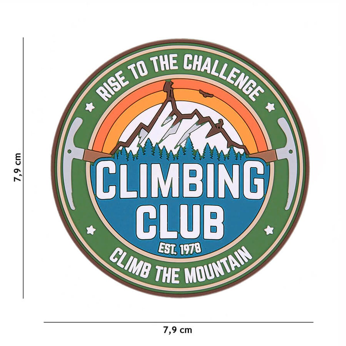 Patch, PVC, Climbing Club