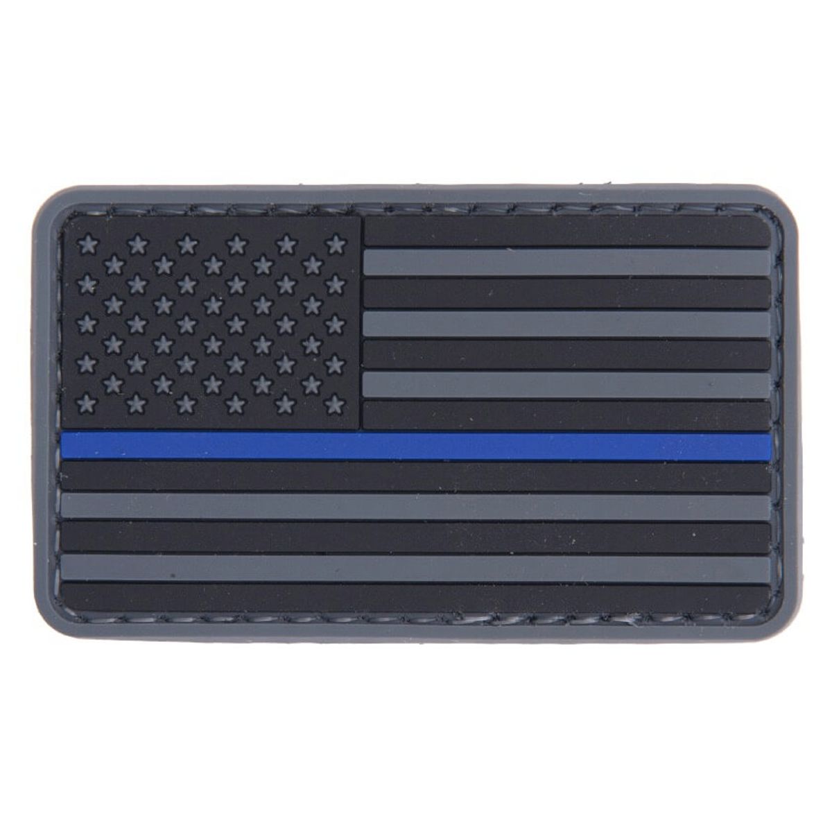 Patch, PVC, Thin Blue Line USA