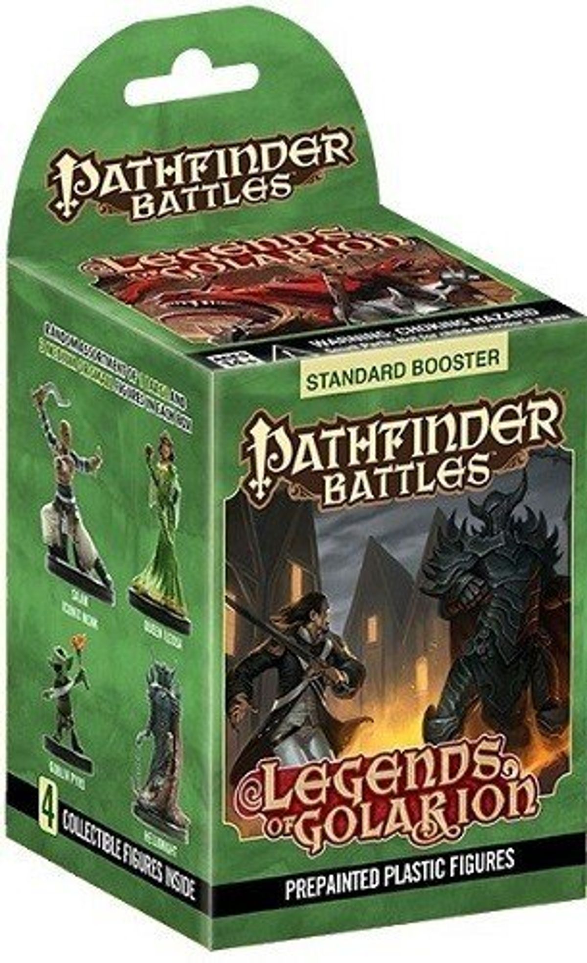 Pathfinder Battles: Legends of Golarion Booster Pack - (4 figurer) Miniatures