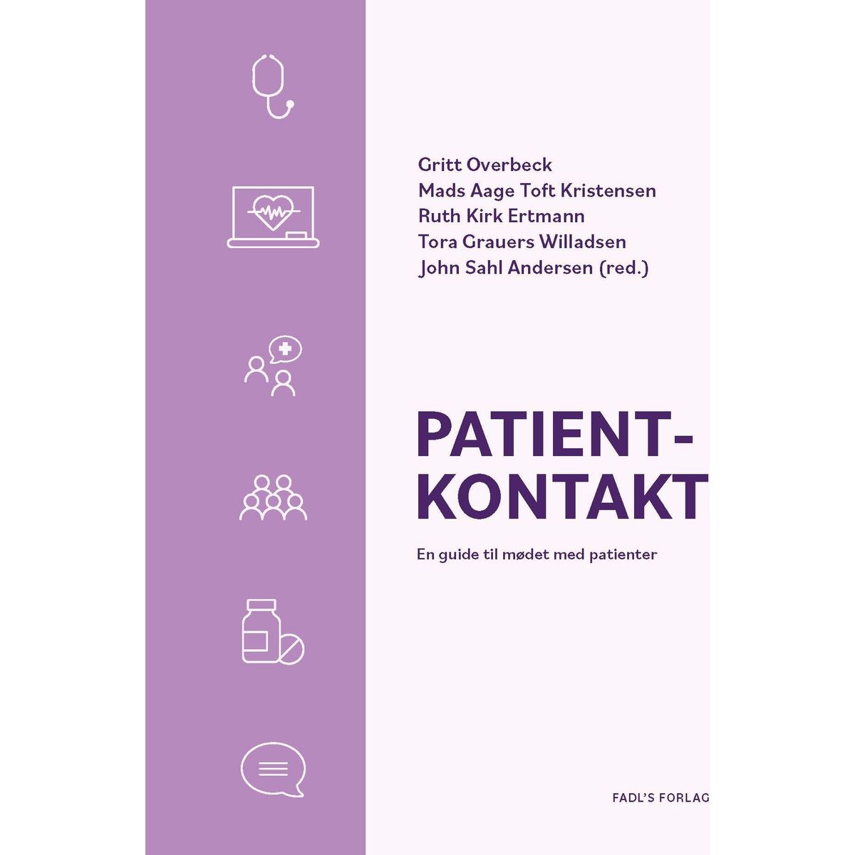 Patientkontakt - John Sahl Andersen - Bog