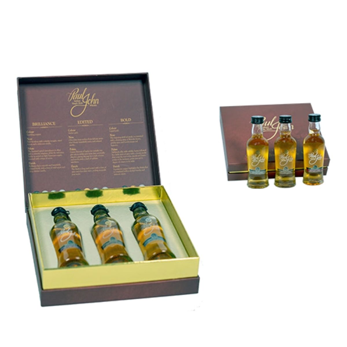 Paul John Gaveæske - 3*5cl Indian Single Malt Whisky