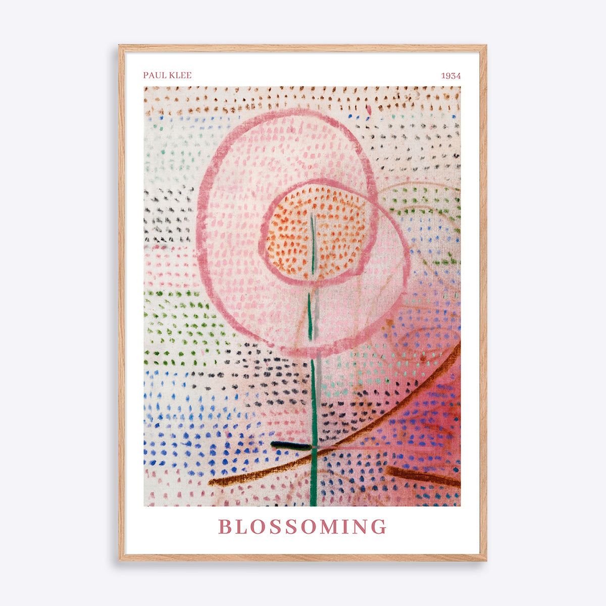 Paul Klee Blossoming - 21x30 cm