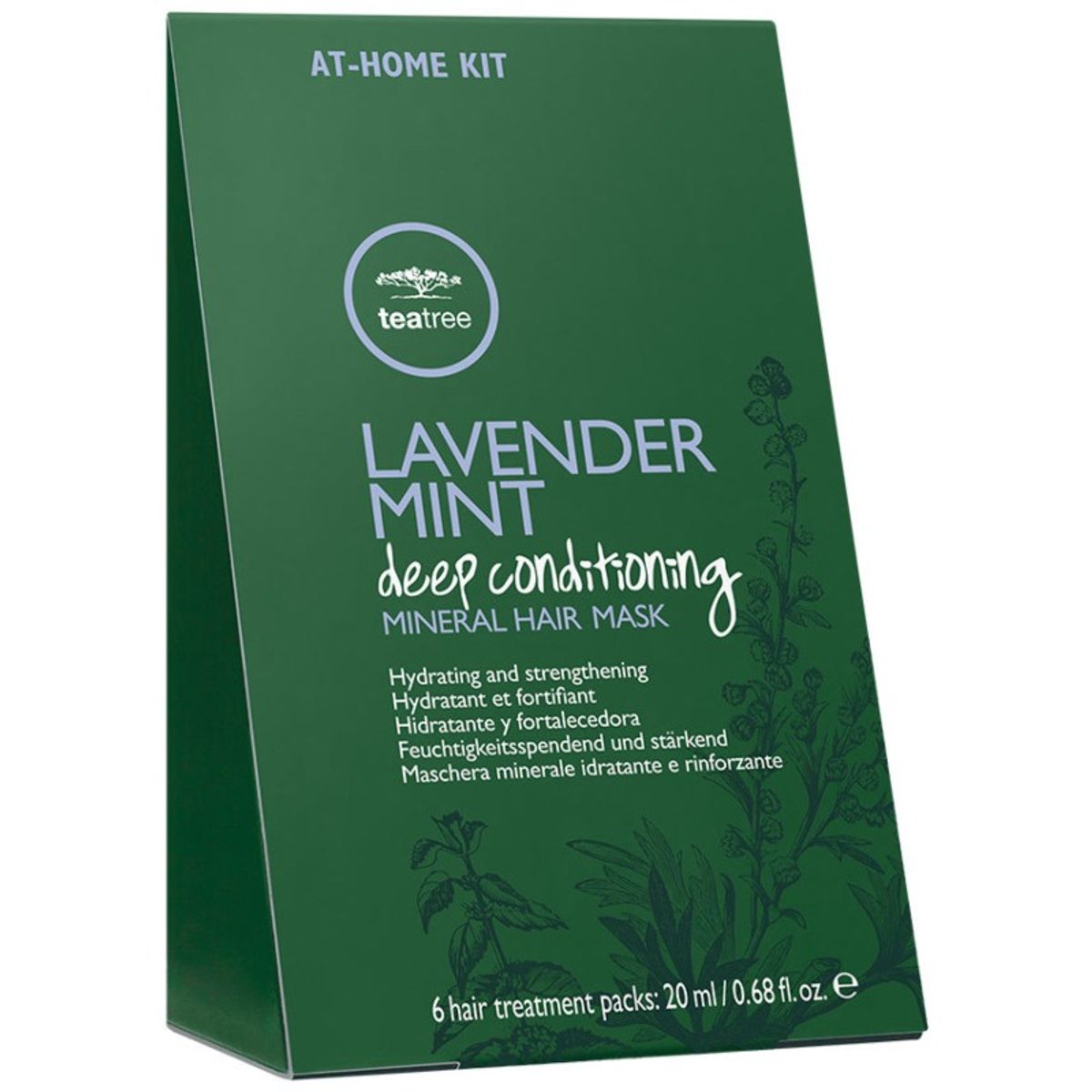 Paul Mitchell Tea Tree Lavender Mint Mineral Hair Mask 6 x 20 ml