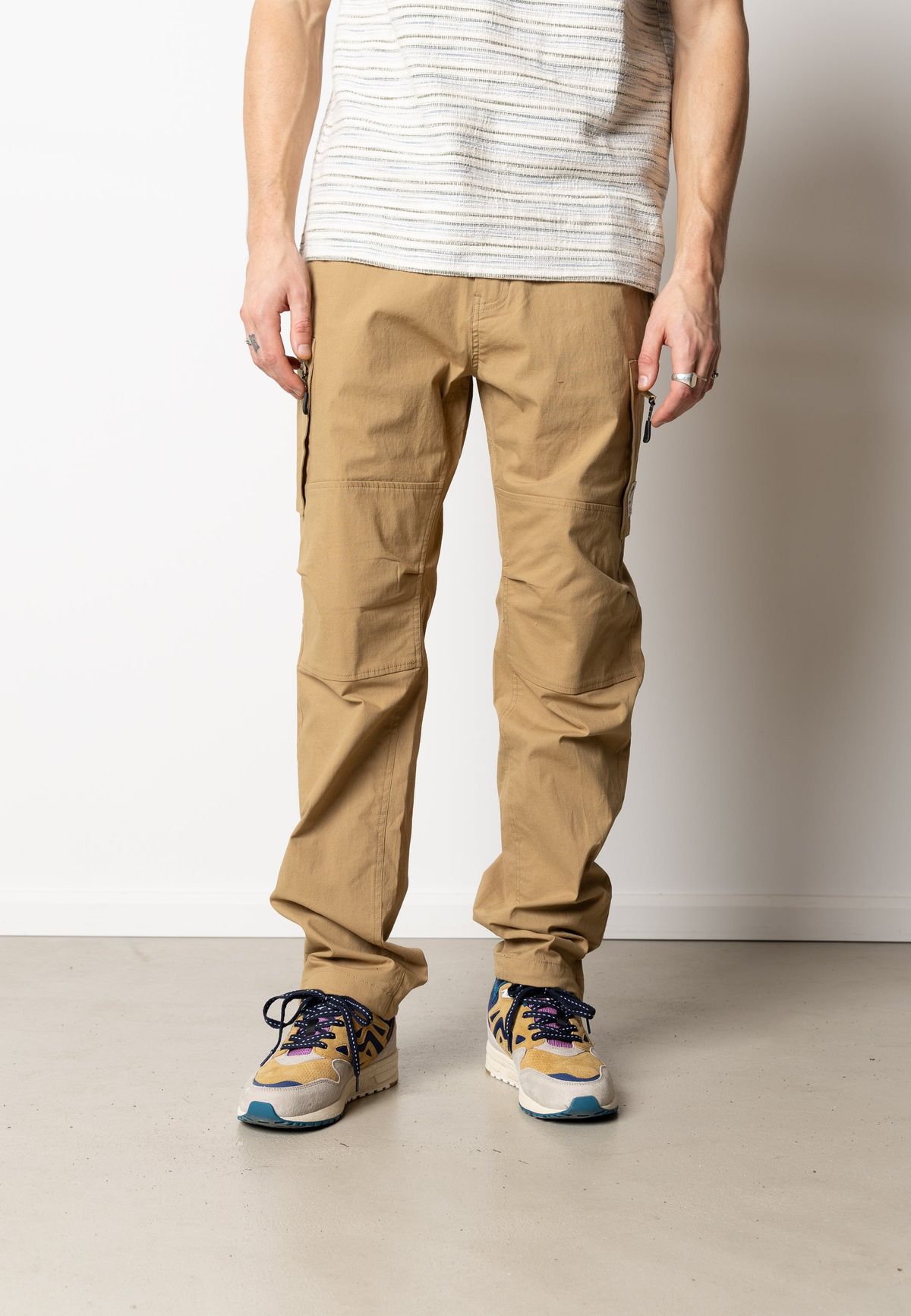 PAVEMENT RIPSTOP CARGO PANTS - Dark Khaki