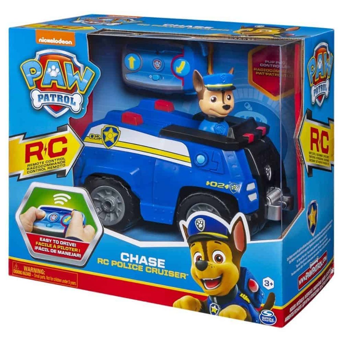 Paw Patrol Chase Fjernbetjent Cruiser