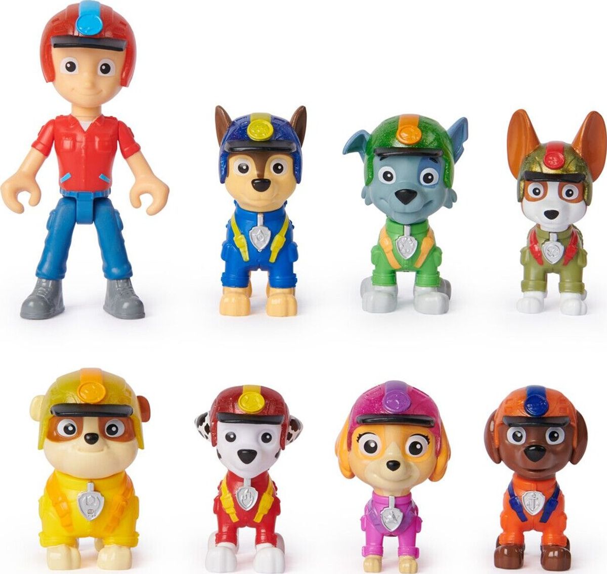 Paw Patrol Figurer - Jungle Pups Figur Gavesæt - 8-pak