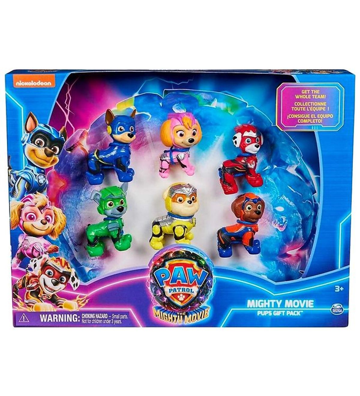 Paw Patrol Gaveæske - 7 cm - Movie 2 - 6 Figurer