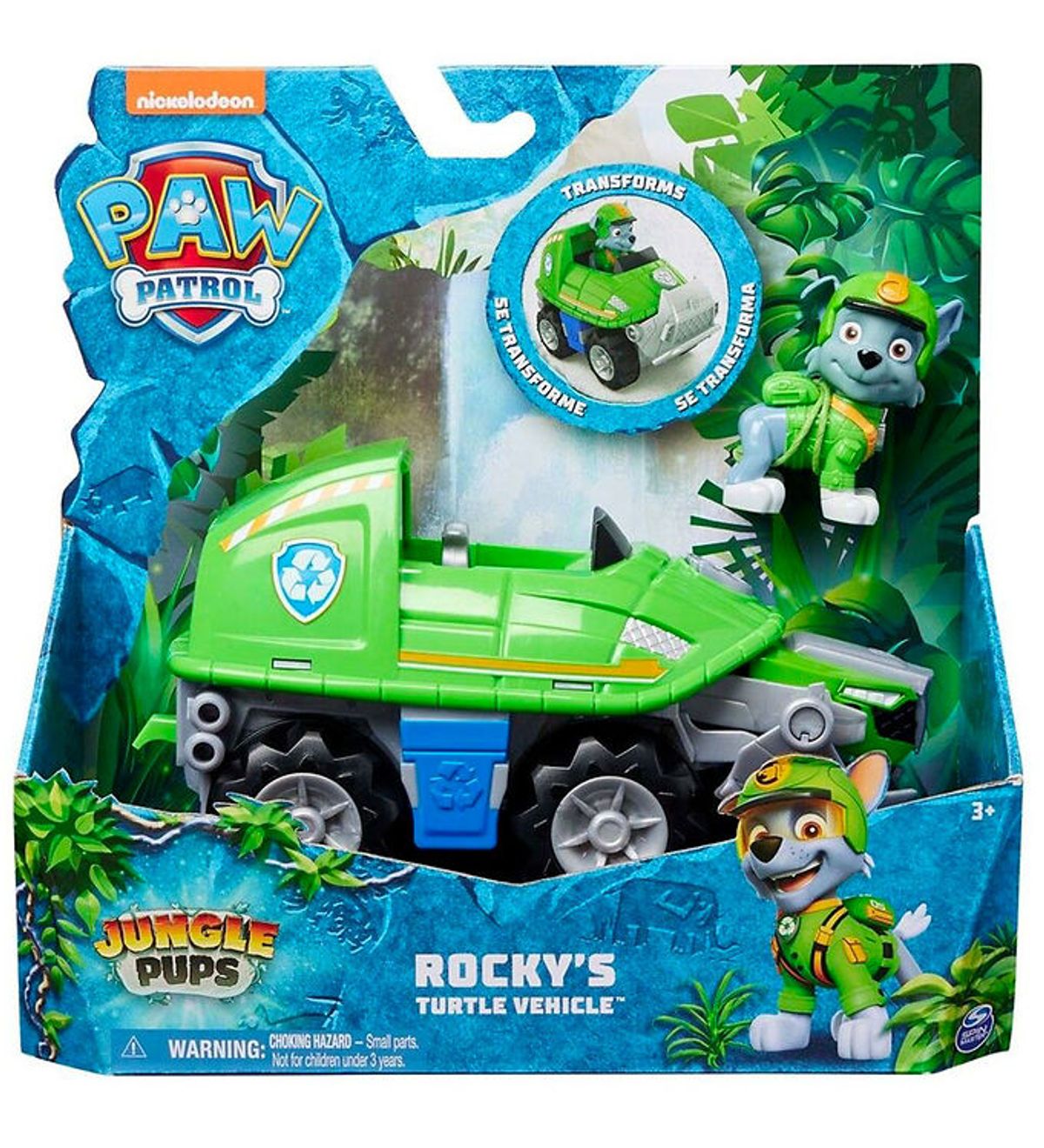 Paw Patrol Legetøjsbil - 16 cm - Rocky's Turtle Vehicle