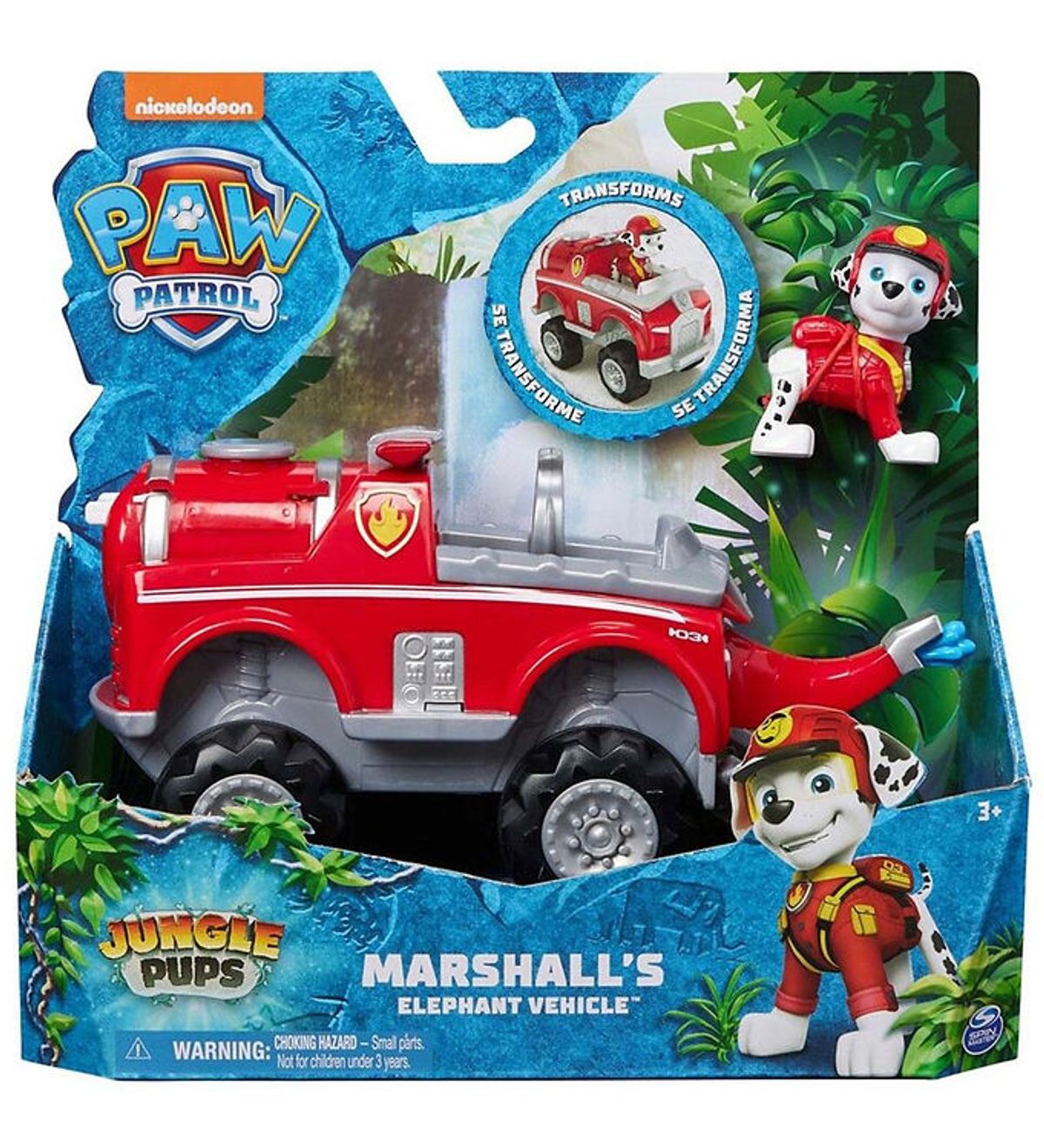 Paw Patrol Legetøjsbil - 27 cm - Marshall's Load 'N' Launch Fire