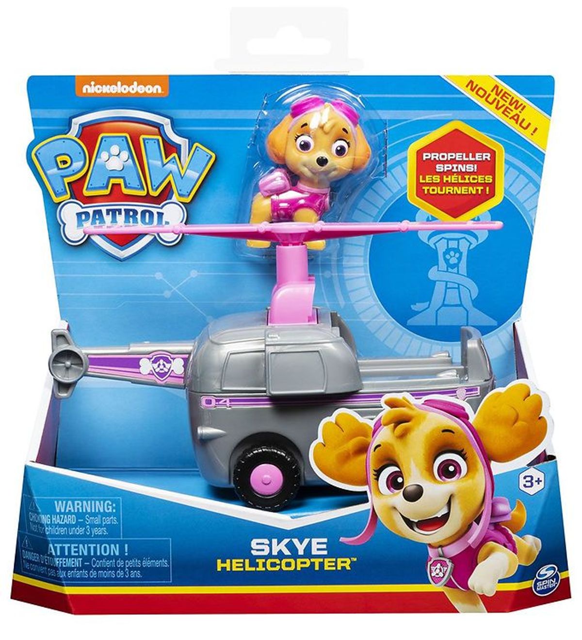 Paw Patrol Legetøjsbil - Basic - Skye Helicopter