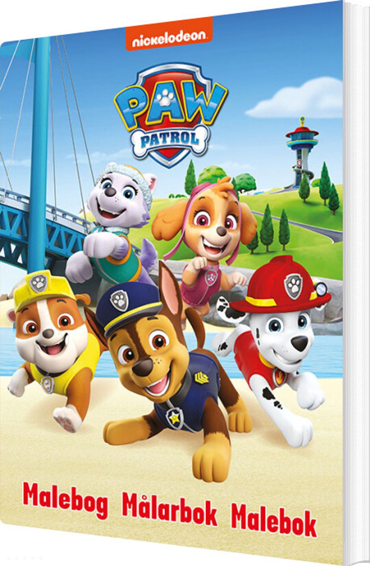 Paw Patrol - Malebog - Diverse - Bog