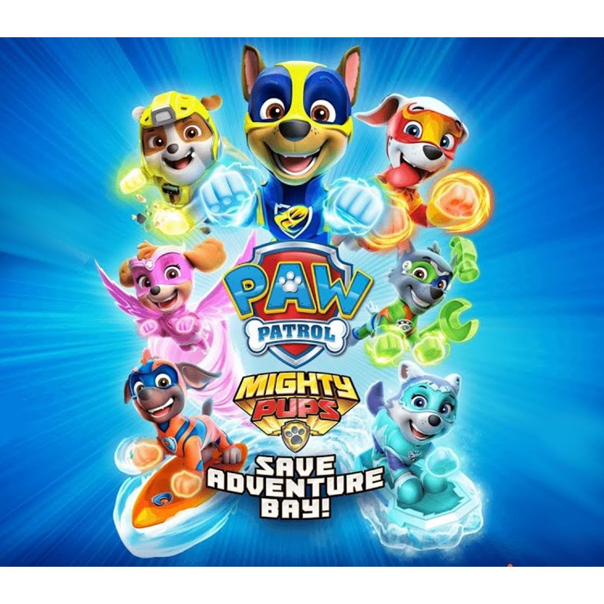 PAW Patrol Mighty Pups Save Adventure Bay Nintendo Switch - Nintendo Switch - EZGame.dk