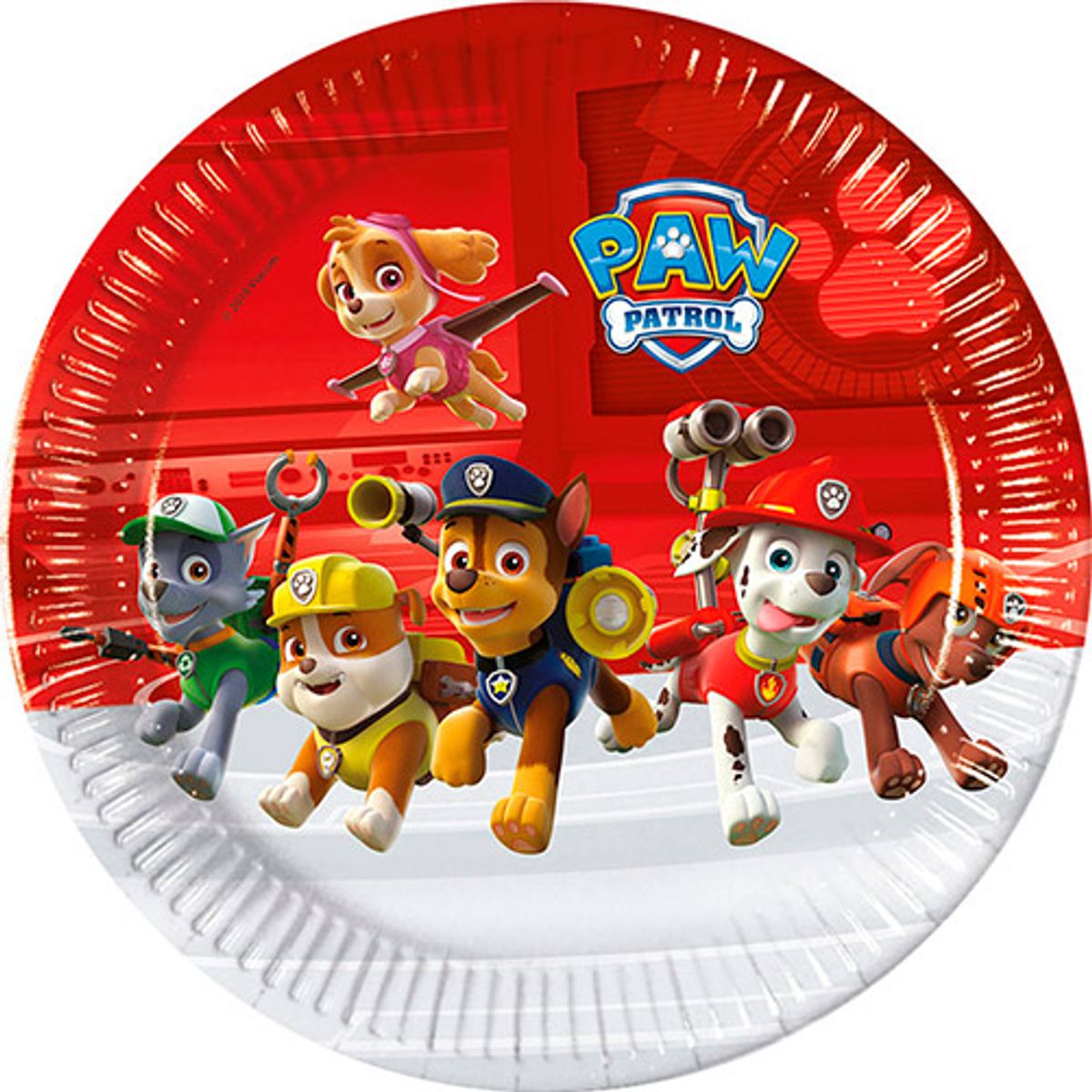 Paw Patrol paptallerkner