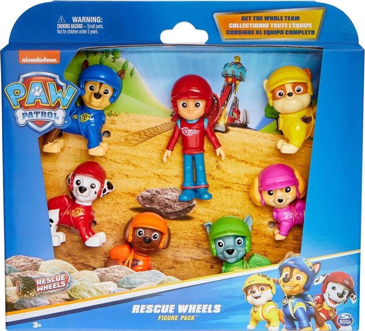 Paw Patrol Rescue Wheels Gavesæt 7-pak