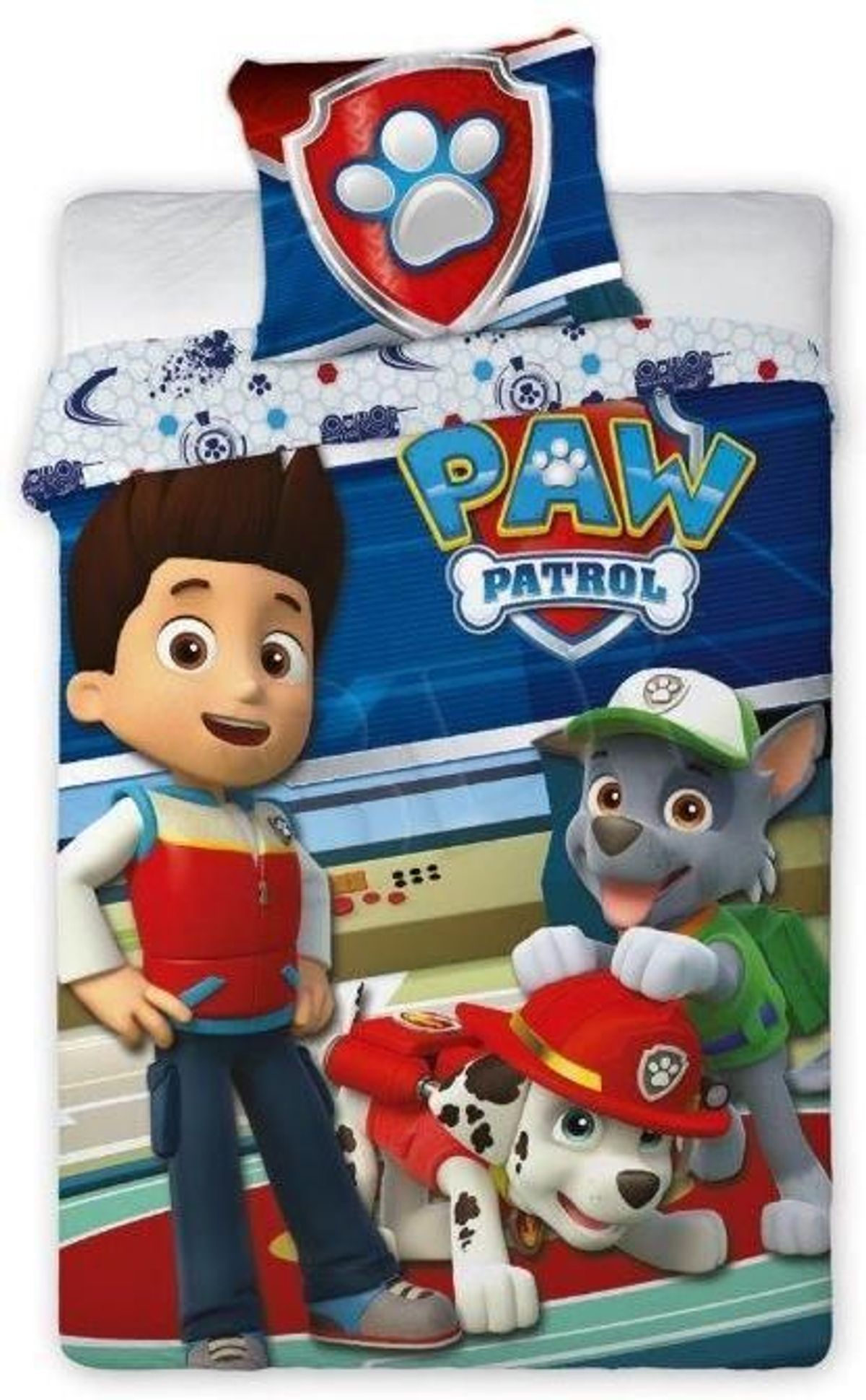 Paw Patrol Ryder Team Sengetøj 140x200cm