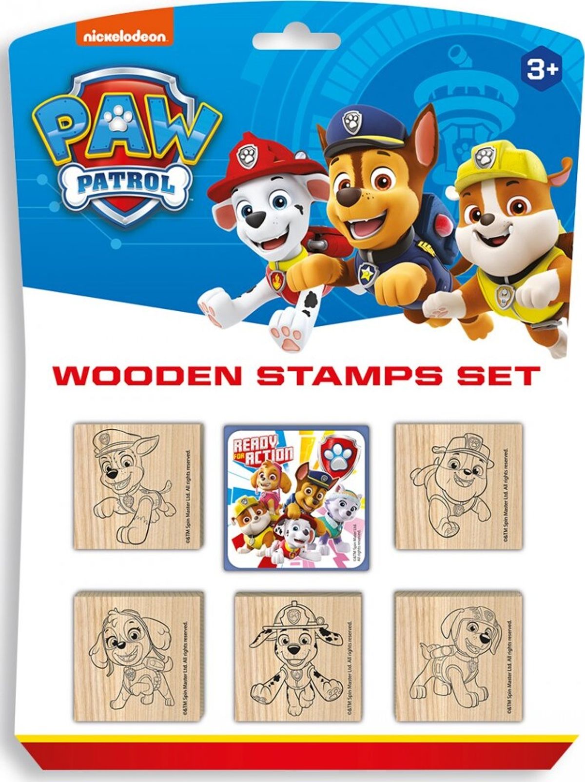 Paw Patrol Stempel Sæt