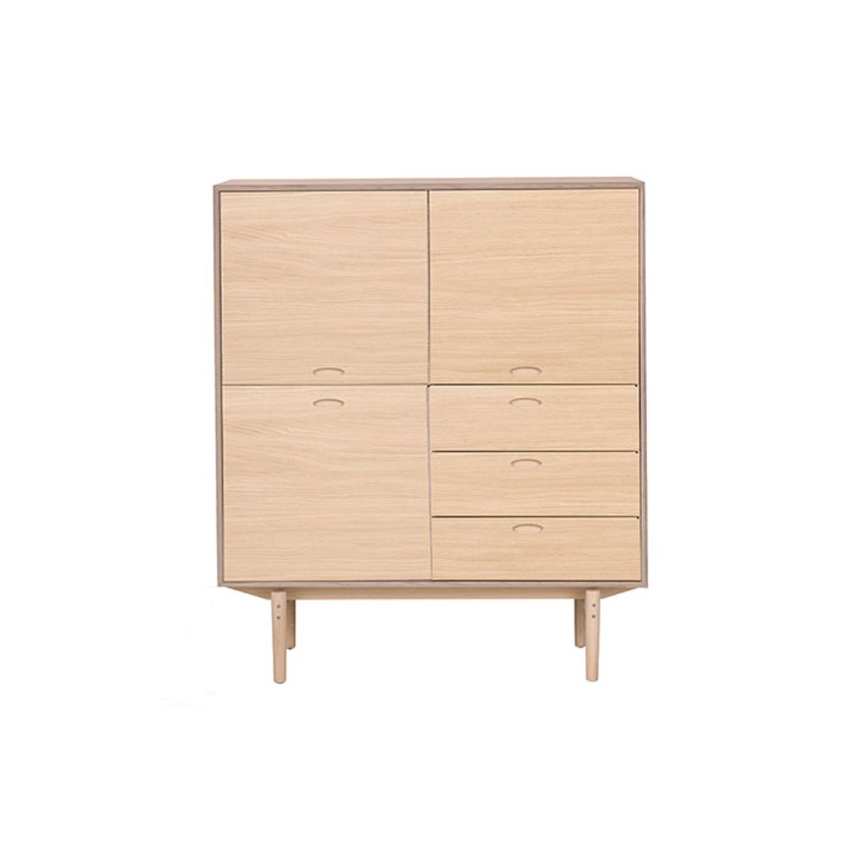 PBJ Oculus Highboard m/4 låger og 3 skuffer