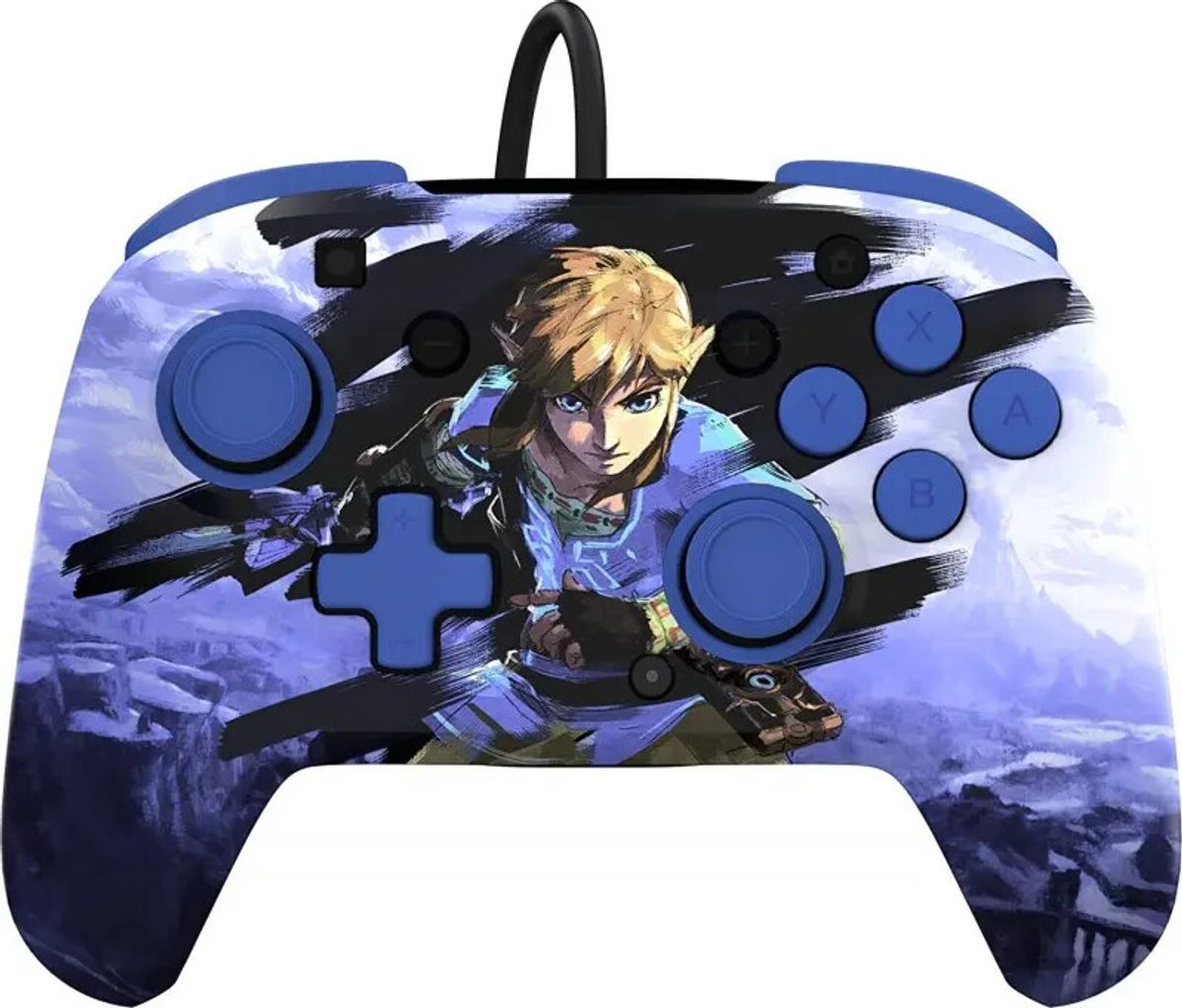 Pdp Rematch Wired Controller - Zelda Warrior Link