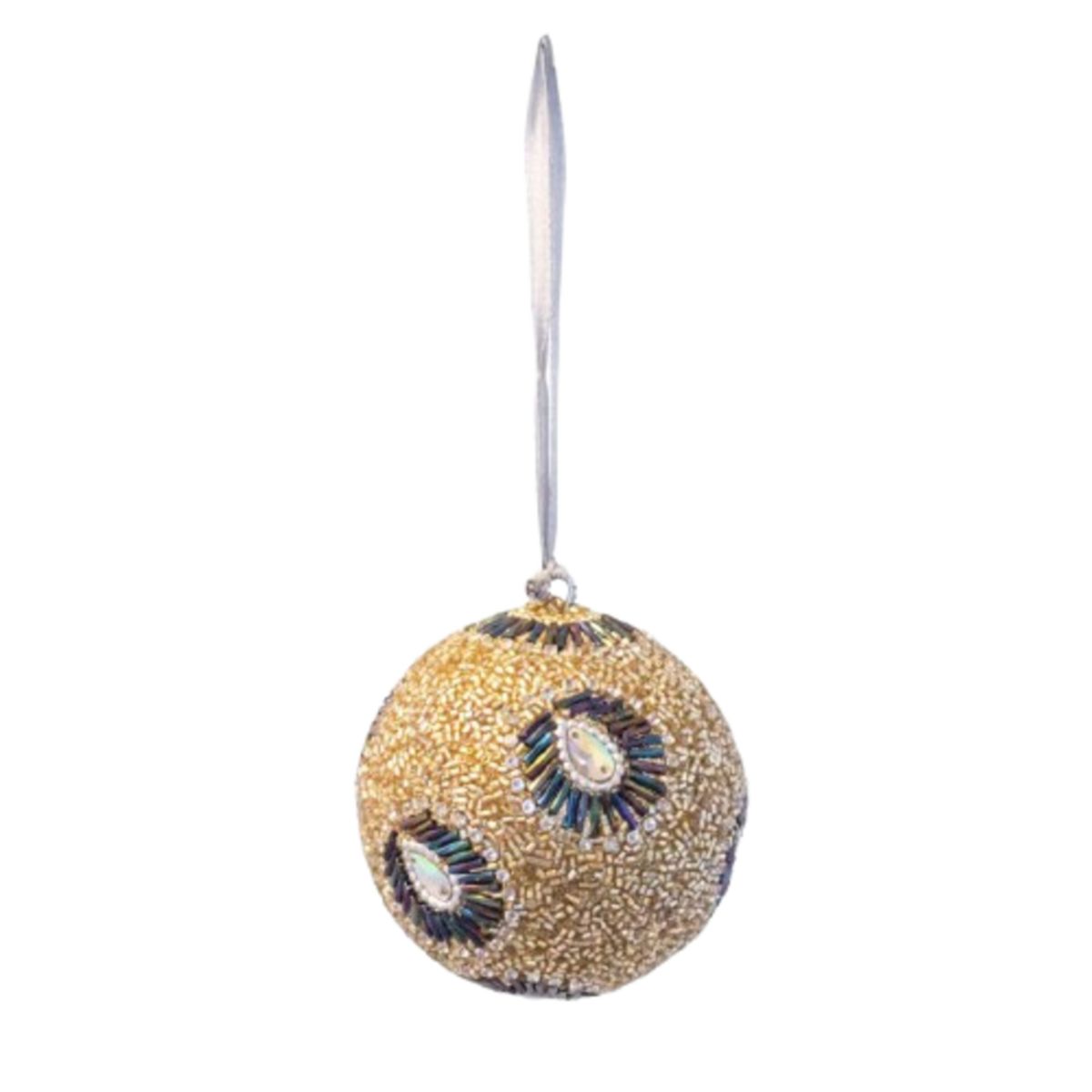 Peacock Gold Ball 7 cm