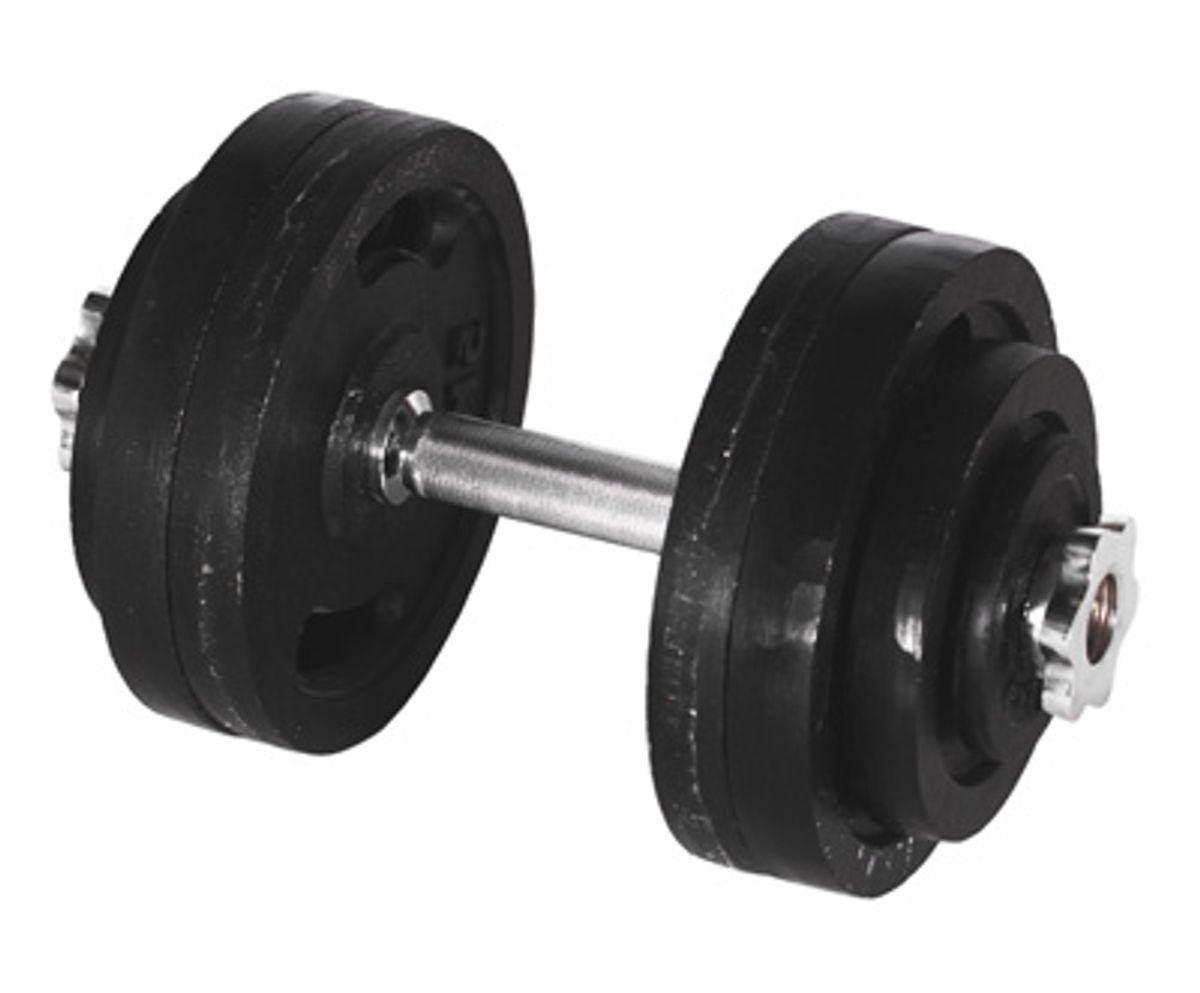 Peak Fitness - Justerbar håndvægt - 30 mm - 30 kg