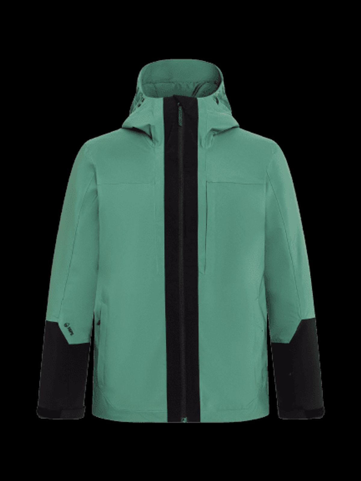 Peak Performance Rider Insulated Skijakke Herre (Farve: Smoke Pine-black, Størrelse: M)