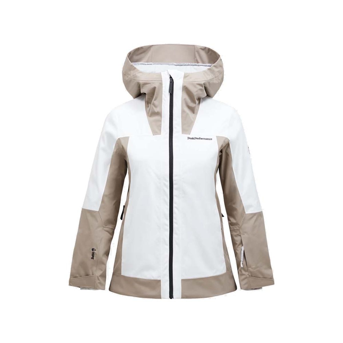 Peak Performance Rider Tech Insulated Skijakke Dame (Farve: Offwhite/avid Beige/, Størrelse: S)