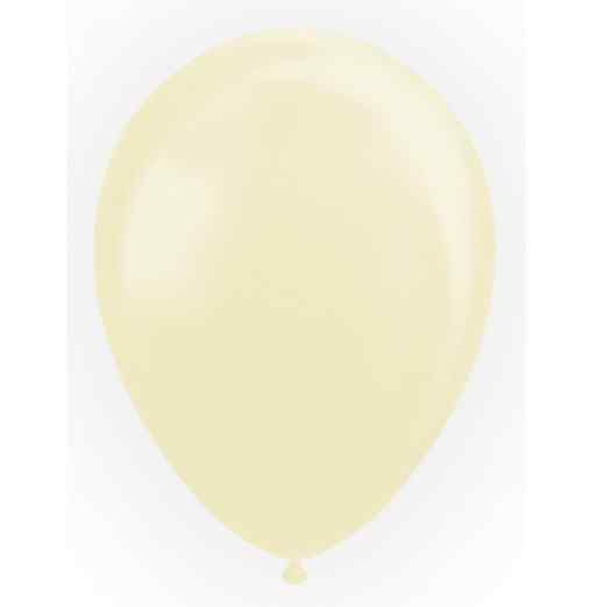 Pearl 12" / 30 cm - 25 stk. Pearl Elfenben - Ensfarvede latexballoner