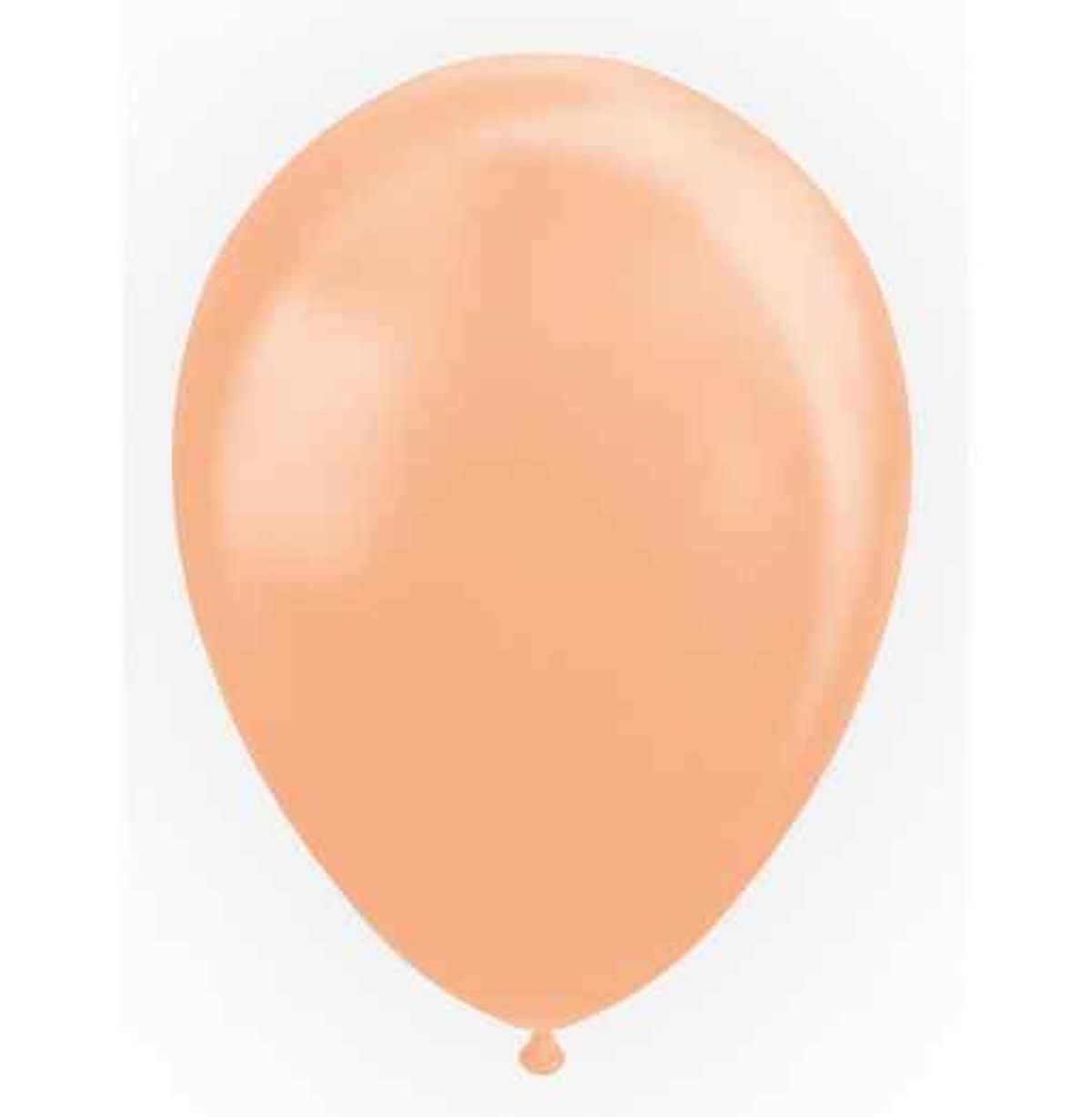 Pearl 12" / 30 cm - 25 stk. Pearl Fersken - Ensfarvede latexballoner