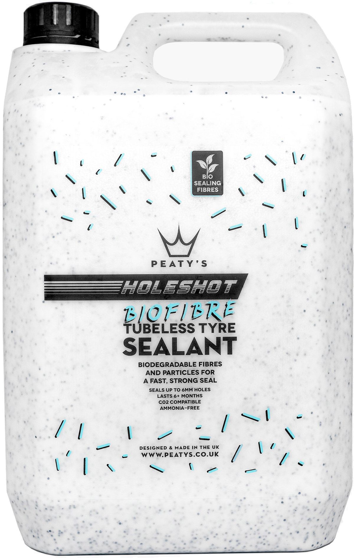 Peaty's Holeshot BioFibre Tubeless Sealant 5L