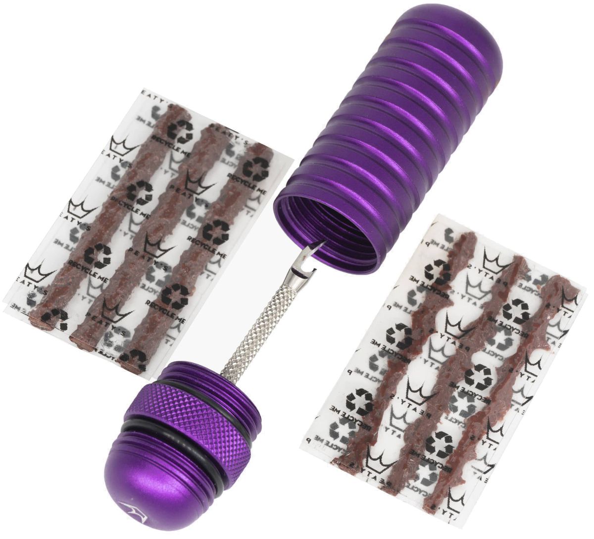 Peaty's Holeshot Tubeless Plugger Kit - Violet