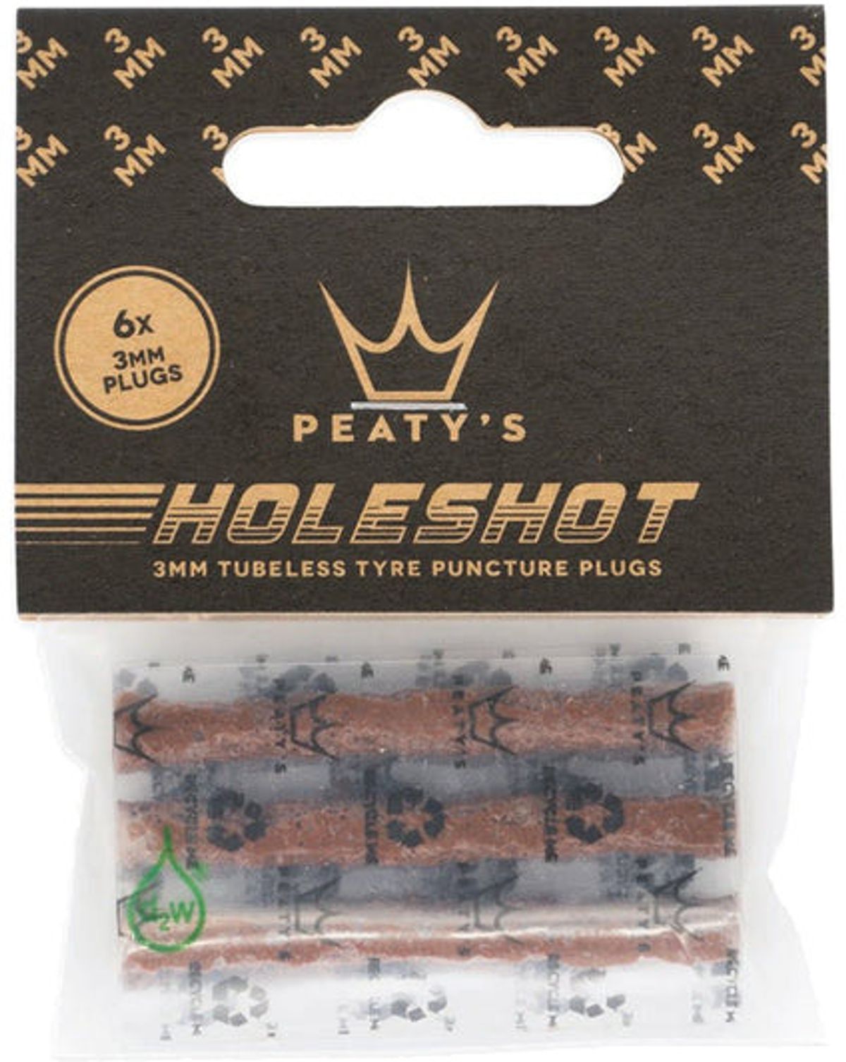 Peaty's Holeshot Tubeless Plugger Pack (6 stk. 3.0mm)