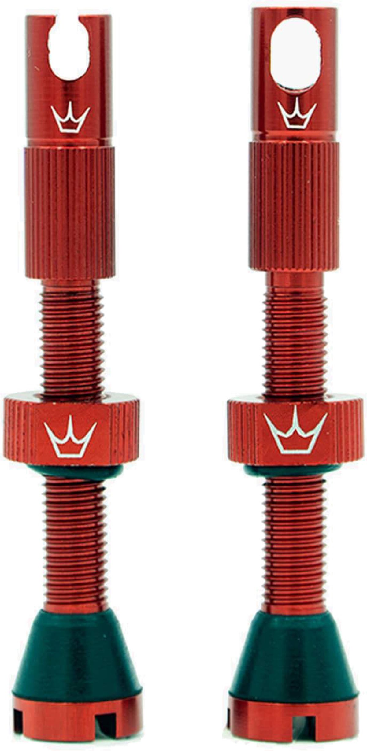 Peaty's x ChrisKing Tubeless Valves 80mm - Red