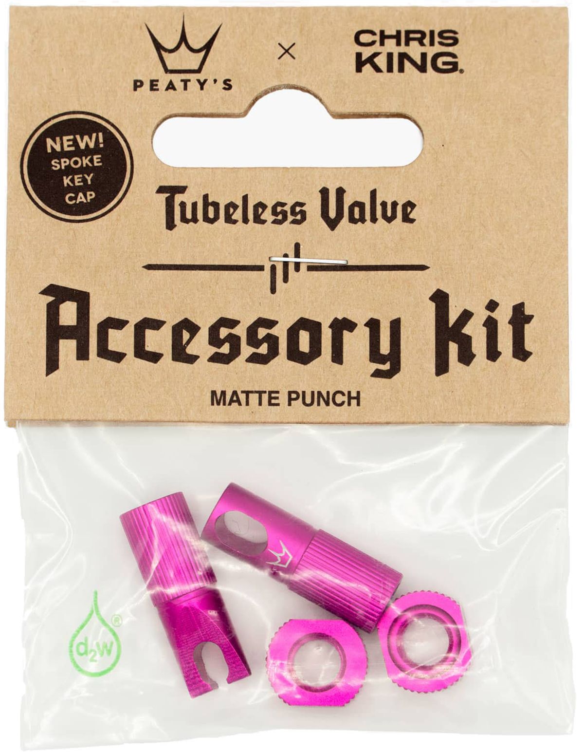 Peaty's x ChrisKing Tubeless Valves Kit - Punch