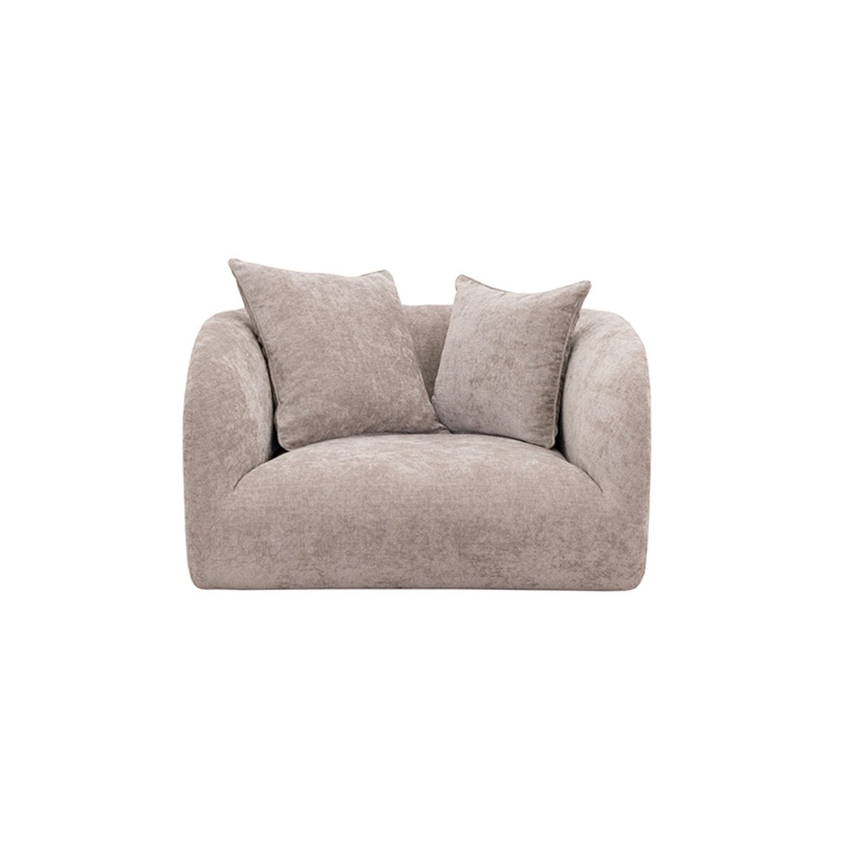 Pebble loungestol, B111 cm - stof