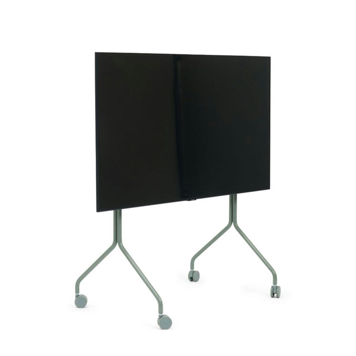 Pedestal Moon Rollin' TV-stander m. Hjul Mossy Green