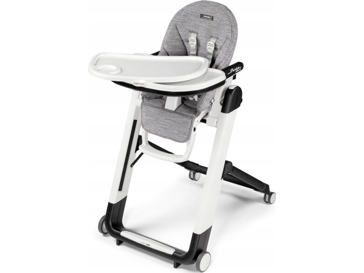 Peg Perego Peg Perego Multifunction Ultra Compact High Chair Follow Me Siesta Wonder Grey