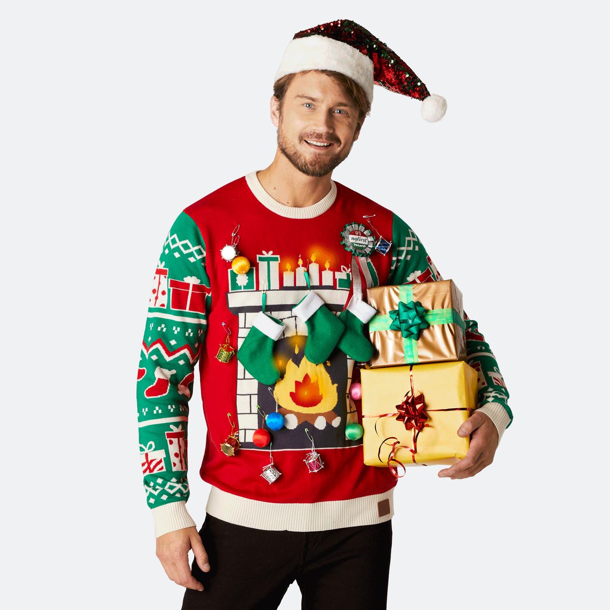 Pejs Julesweater Herre