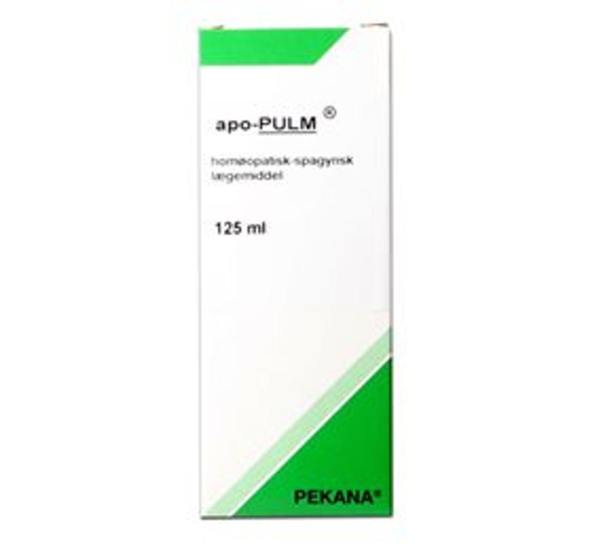 Pekana Apo pulm hostemixtur &bull; 125ml.