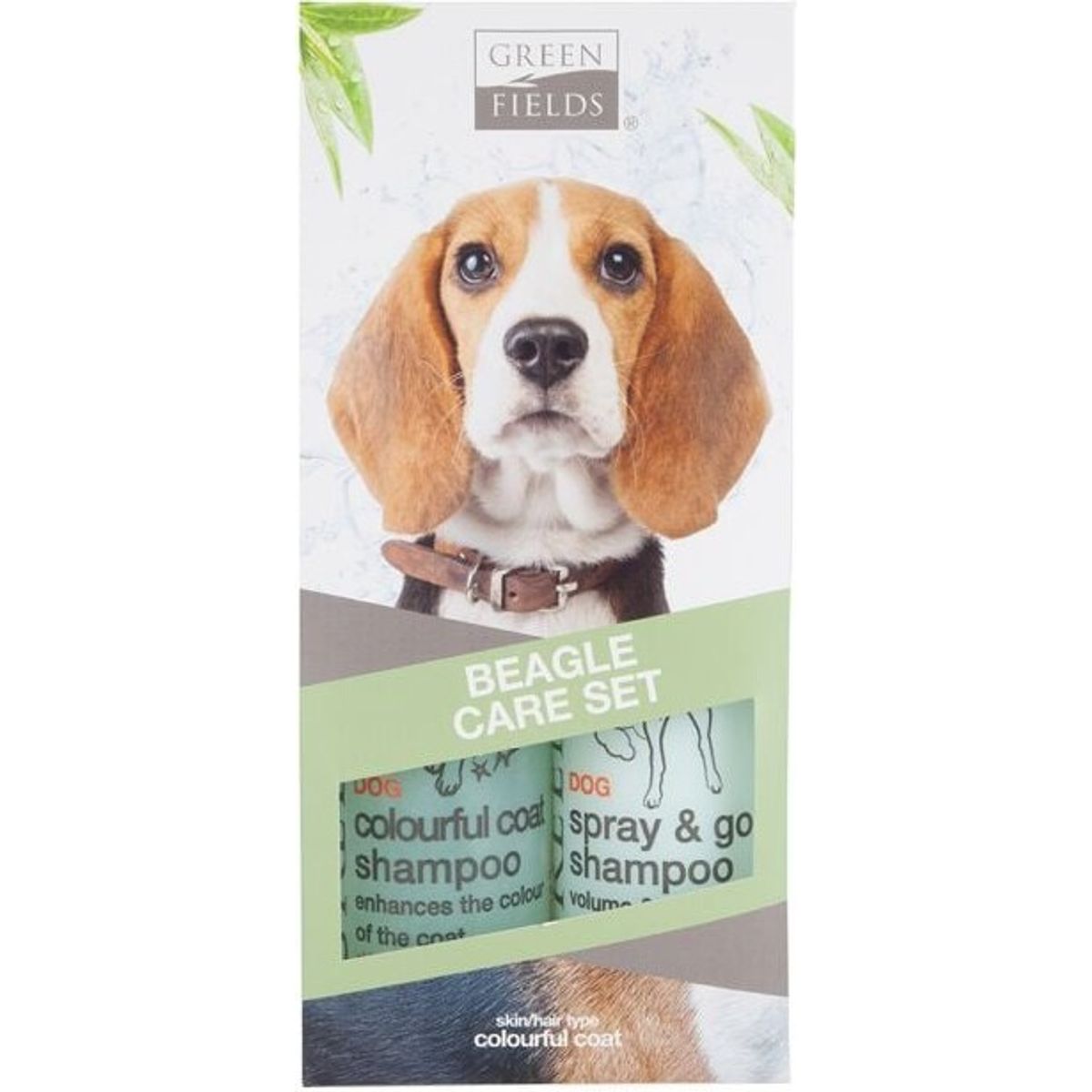 Pelspleje Sæt Til Beagle Hunde 2x250 Ml - Greenfields